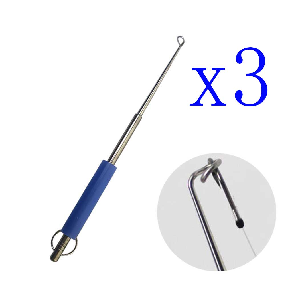 Fishing Hook Remover - Paquete de 3 herramientas de gancho