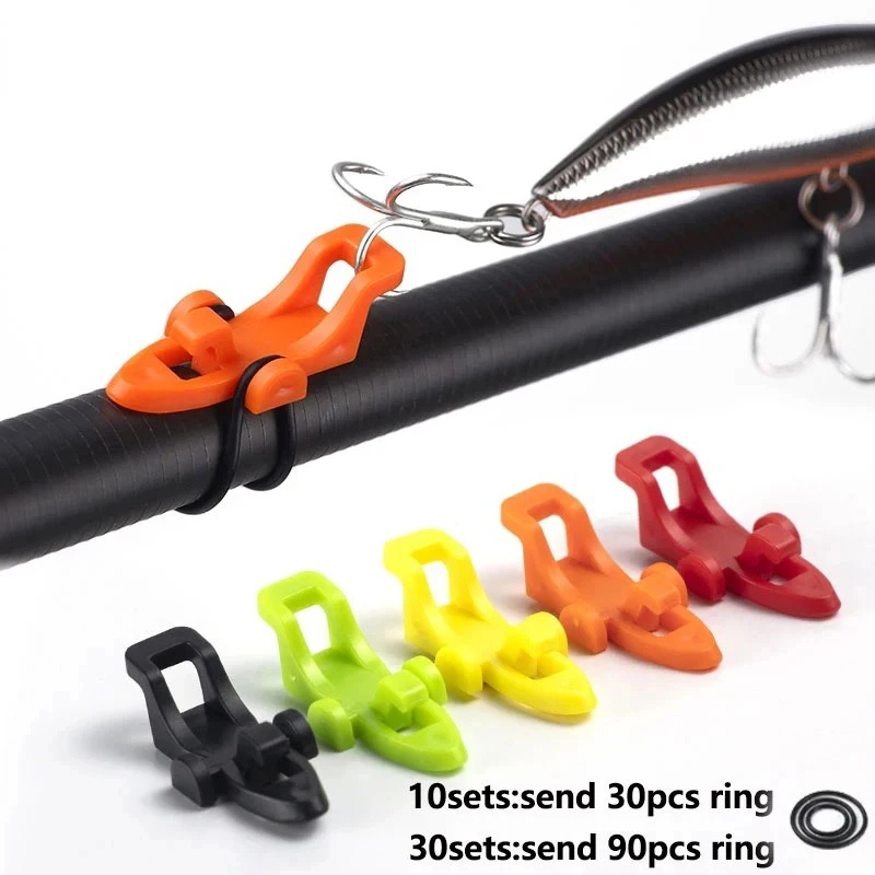 Fishing Hook Jig - 10-20 juegos de sujetadores de anzuelos