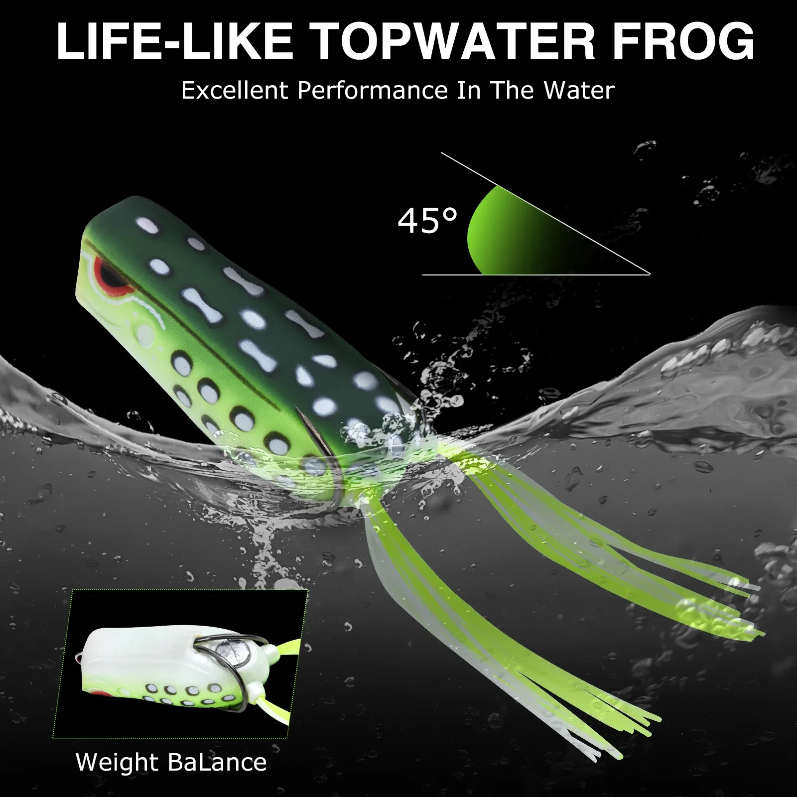 Señuelo de pesca con forma de  - Fishing Hook Weedless reseña y precio