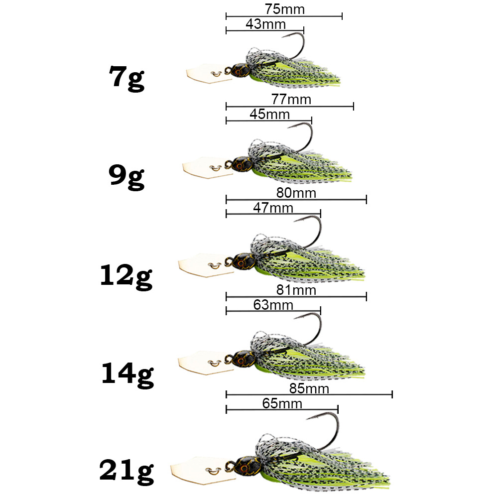 2 señuelos giratorios de pesca - Fishing Hook Weedless reseña y precio