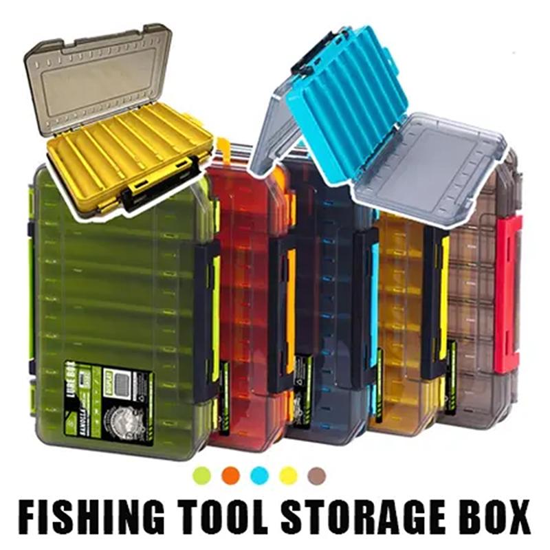 Caja de aparejos compacta de d - Fishing Hook Box reseña y precio